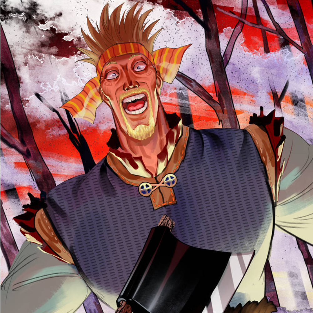 cảnh chiến đấu thorkell và thorfinn cực căng