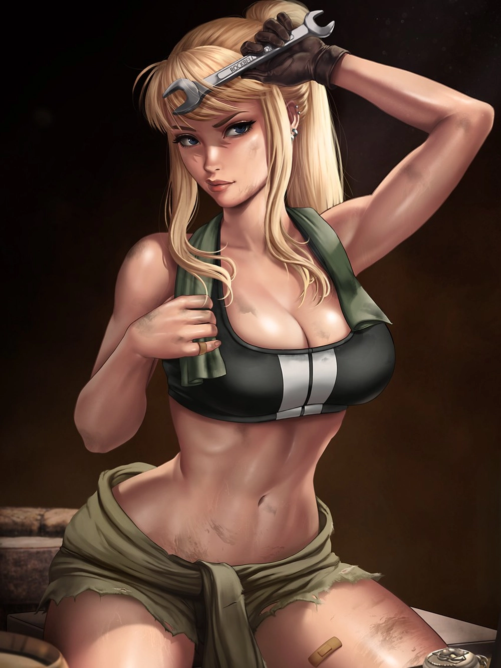 hình ảnh winry rockbell cute
