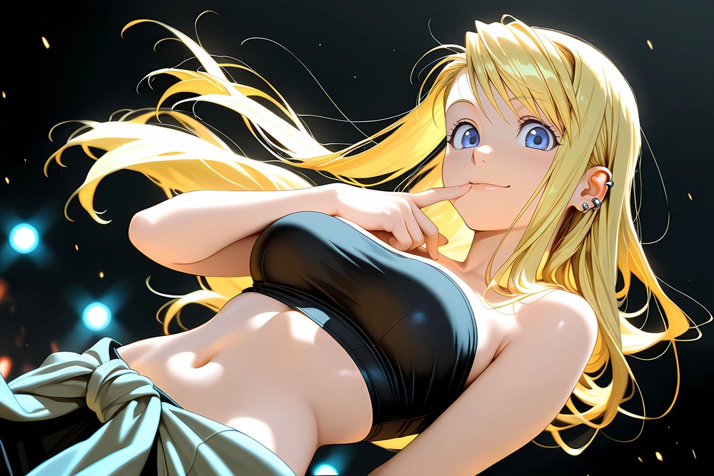 hình winry rockbell đẹp