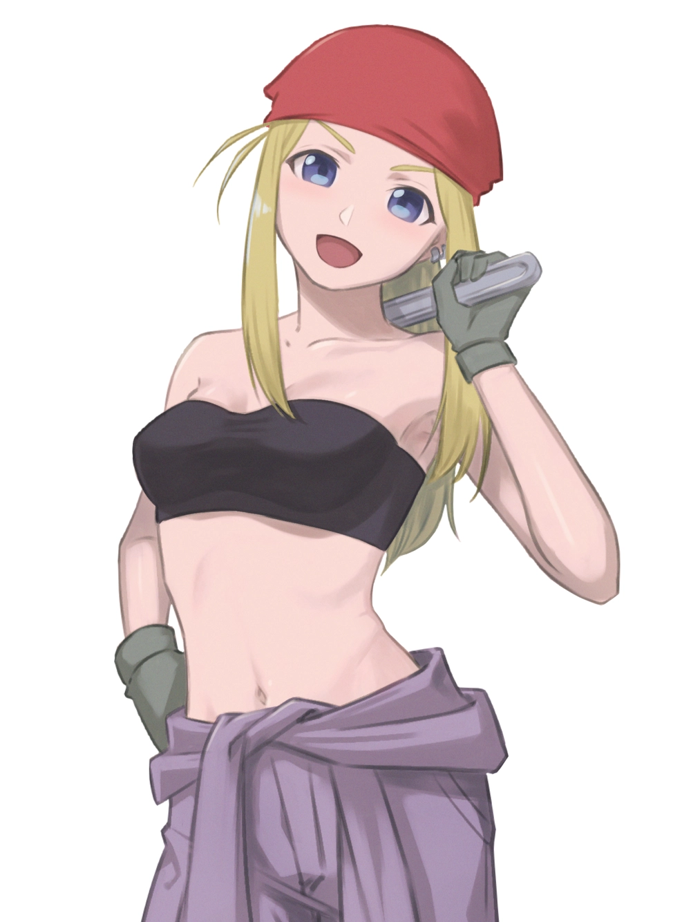 hình anime winry rockbell nữ chính