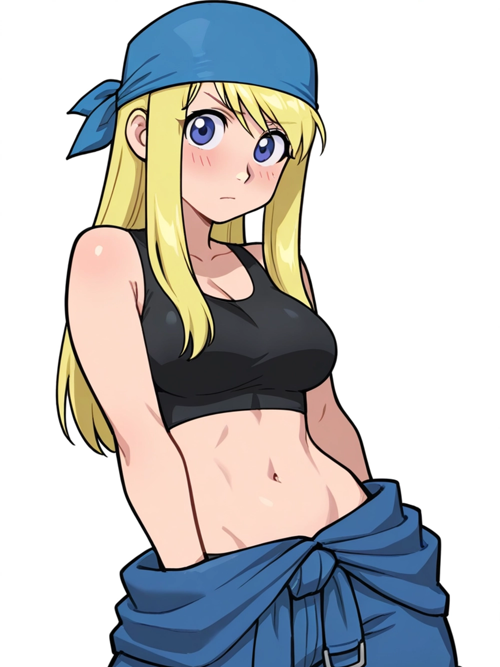 ảnh winry rockbell ngộ nghĩnh
