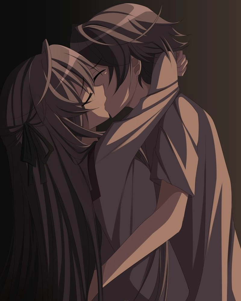 ảnh anime yosuga no sora sora trong phòng