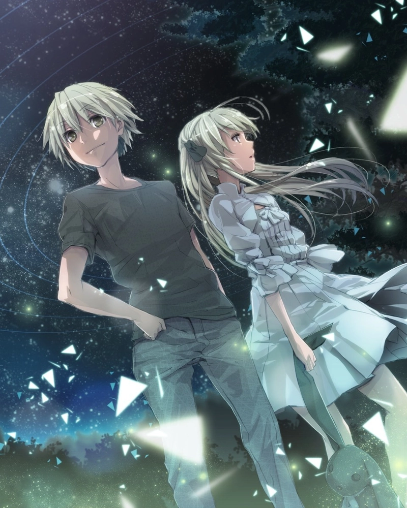 ảnh anime yosuga no sora vui vẻ
