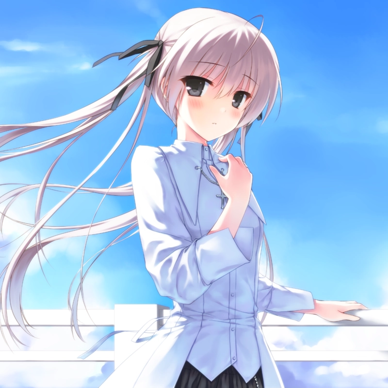 ảnh anime yosuga no sora haruka đi dạo