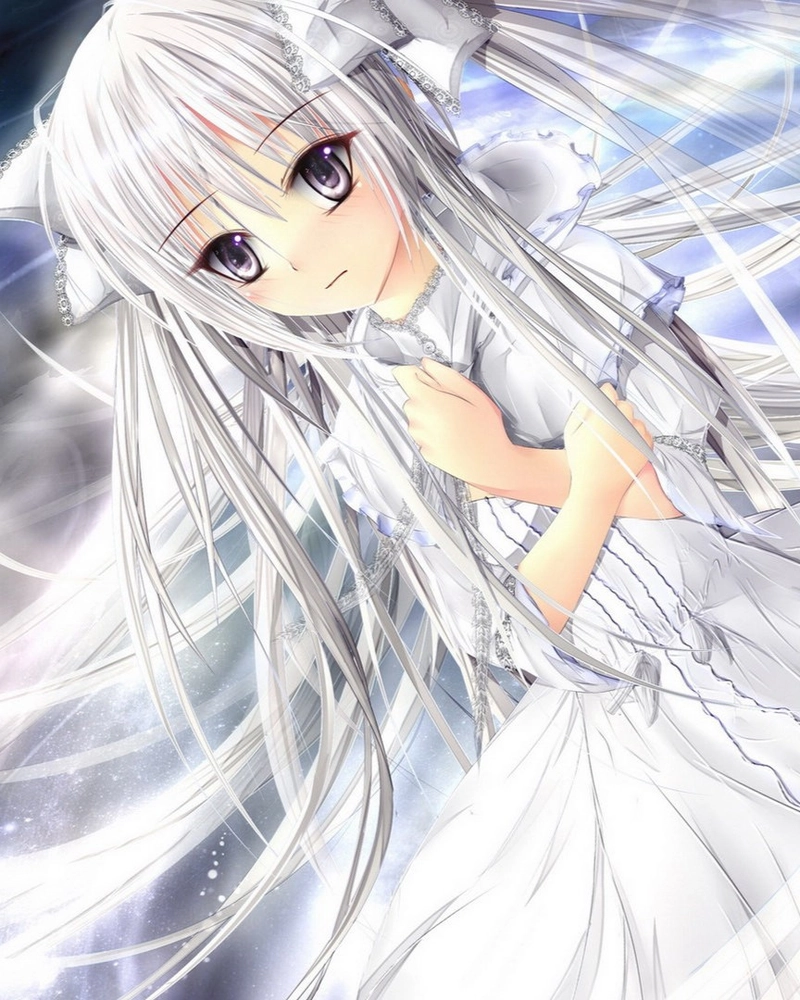 ảnh anime yosuga no sora dịu dàng