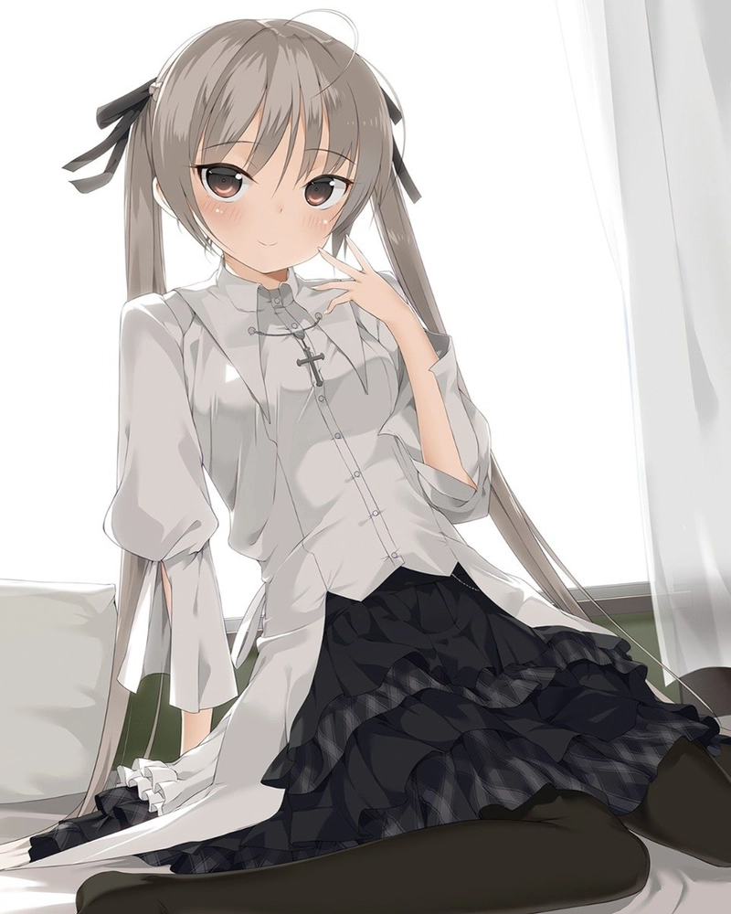 ảnh anime yosuga no sora sora buồn