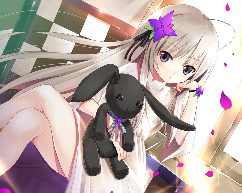 ảnh anime yosuga no sora sora suy tư