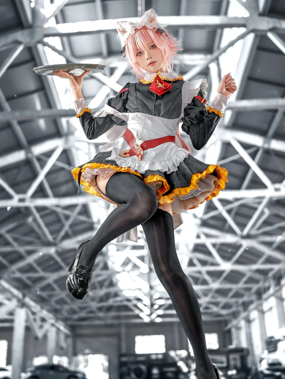ảnh cosplay Astolfo nhân vật anime