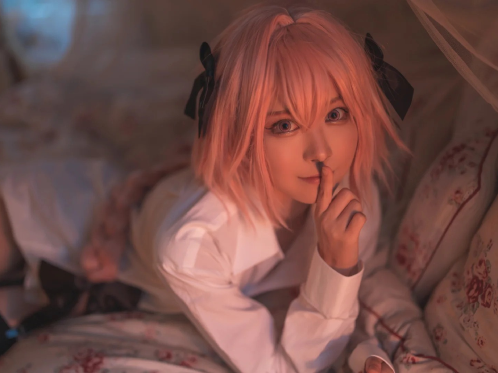 ảnh cosplay Astolfo trẻ trung