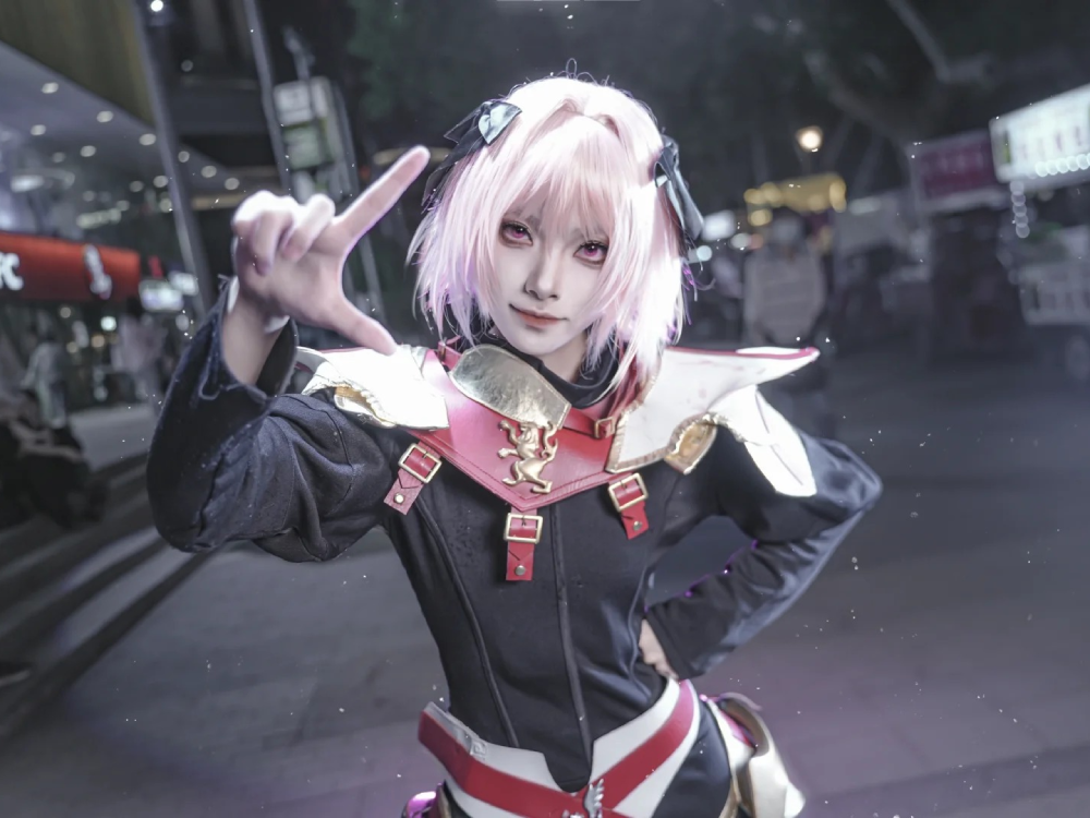 hình Astolfo cosplay biểu cảm dễ thương
