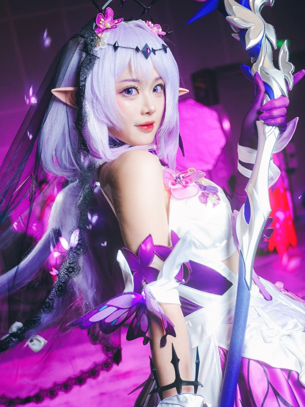 cosplay castorice đẹp honkai star rail 