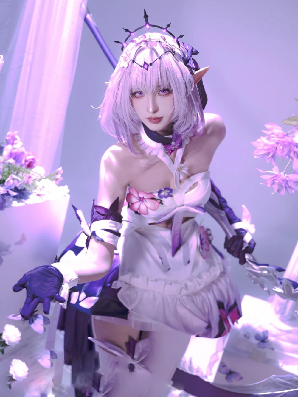 ảnh nhân vật castorice cosplay honkai star rail