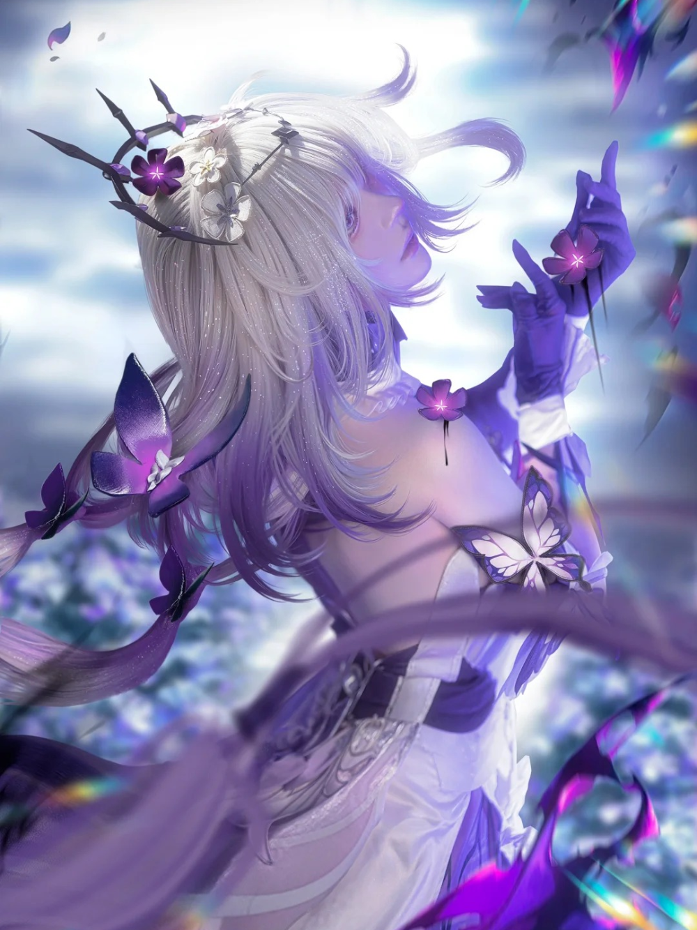 ảnh nghệ thuật cosplay castorice 