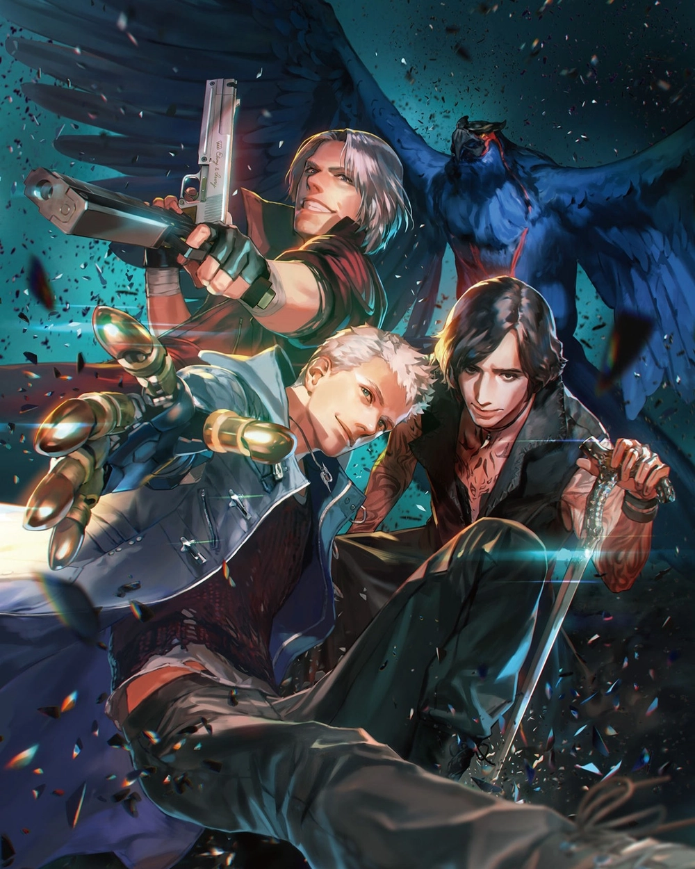 ảnh nền devil may cry anime đẹp full hd