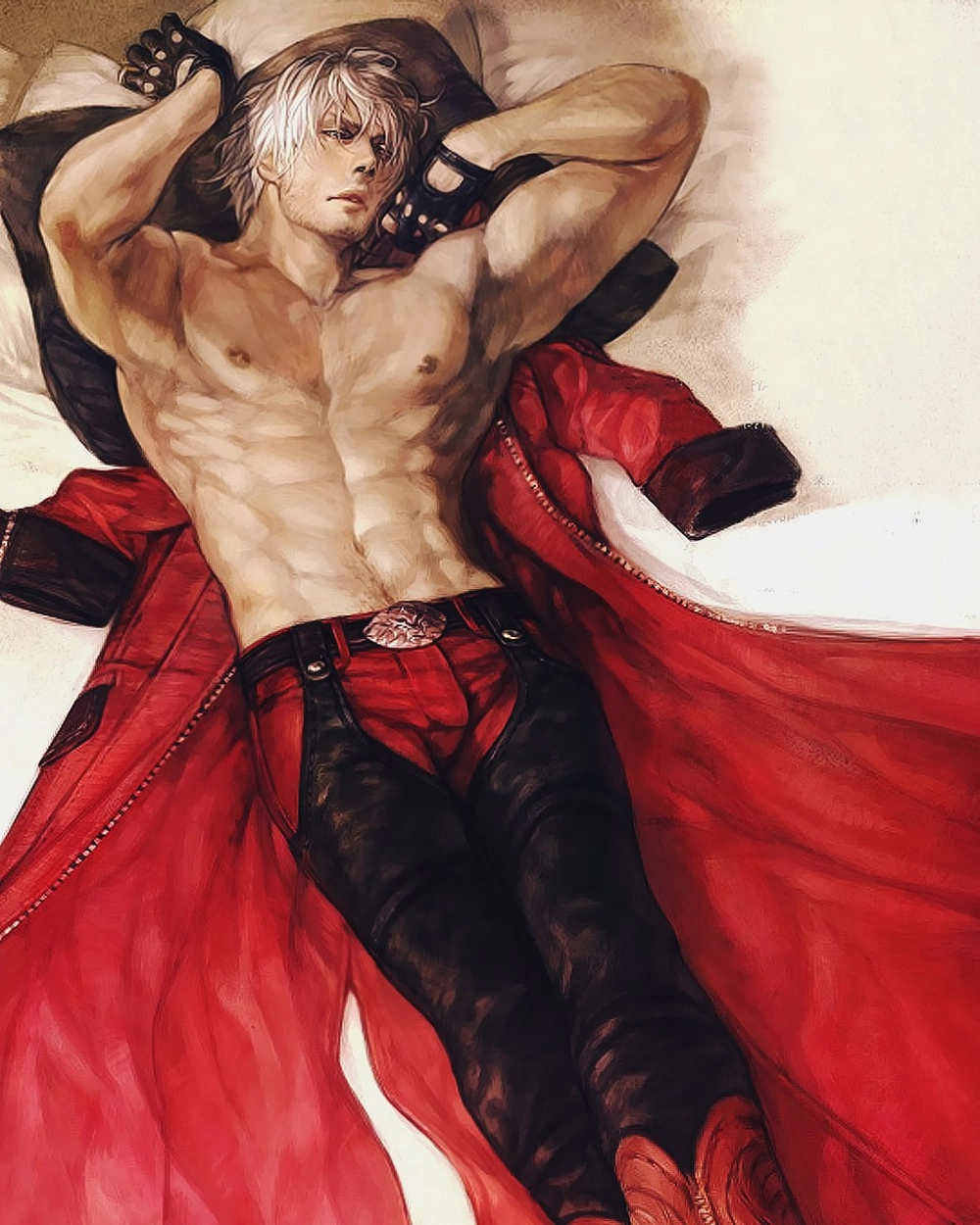 hình ảnh vergil devil may cry anime 4k cực nét