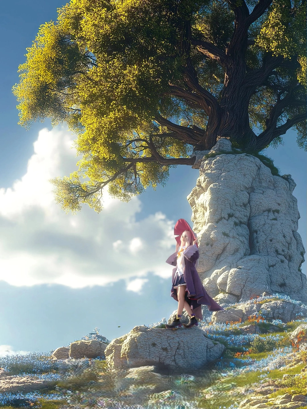 Elaina cosplay concept phù thủy du hành