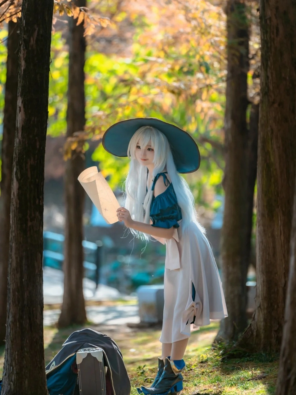 Hình cosplay elaina phong cách hiện đại
