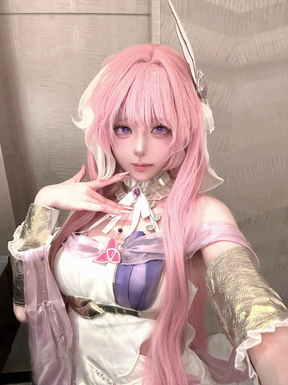 cosplay elysia lung linh nổi bật