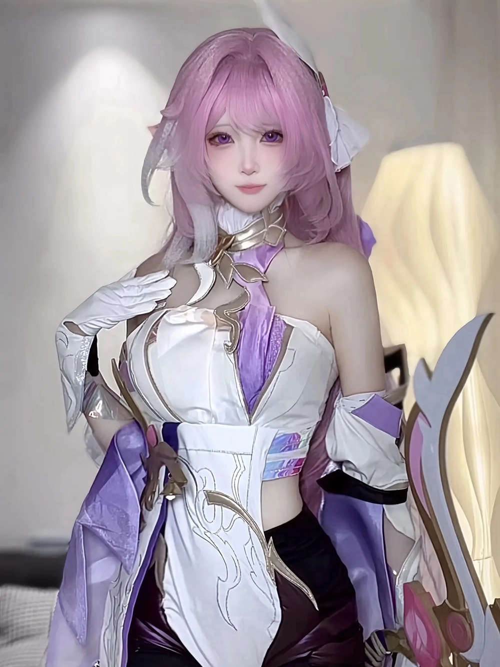 Ảnh cosplay elysia đẹp mê hồn