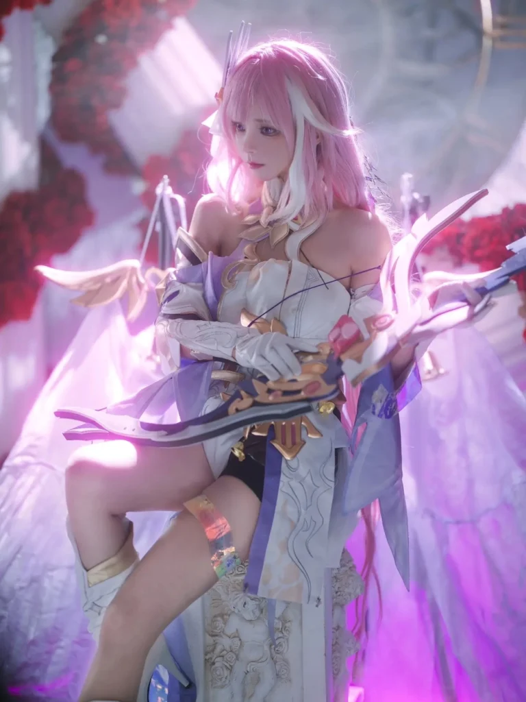 Ảnh elysia anime cosplay dễ thương