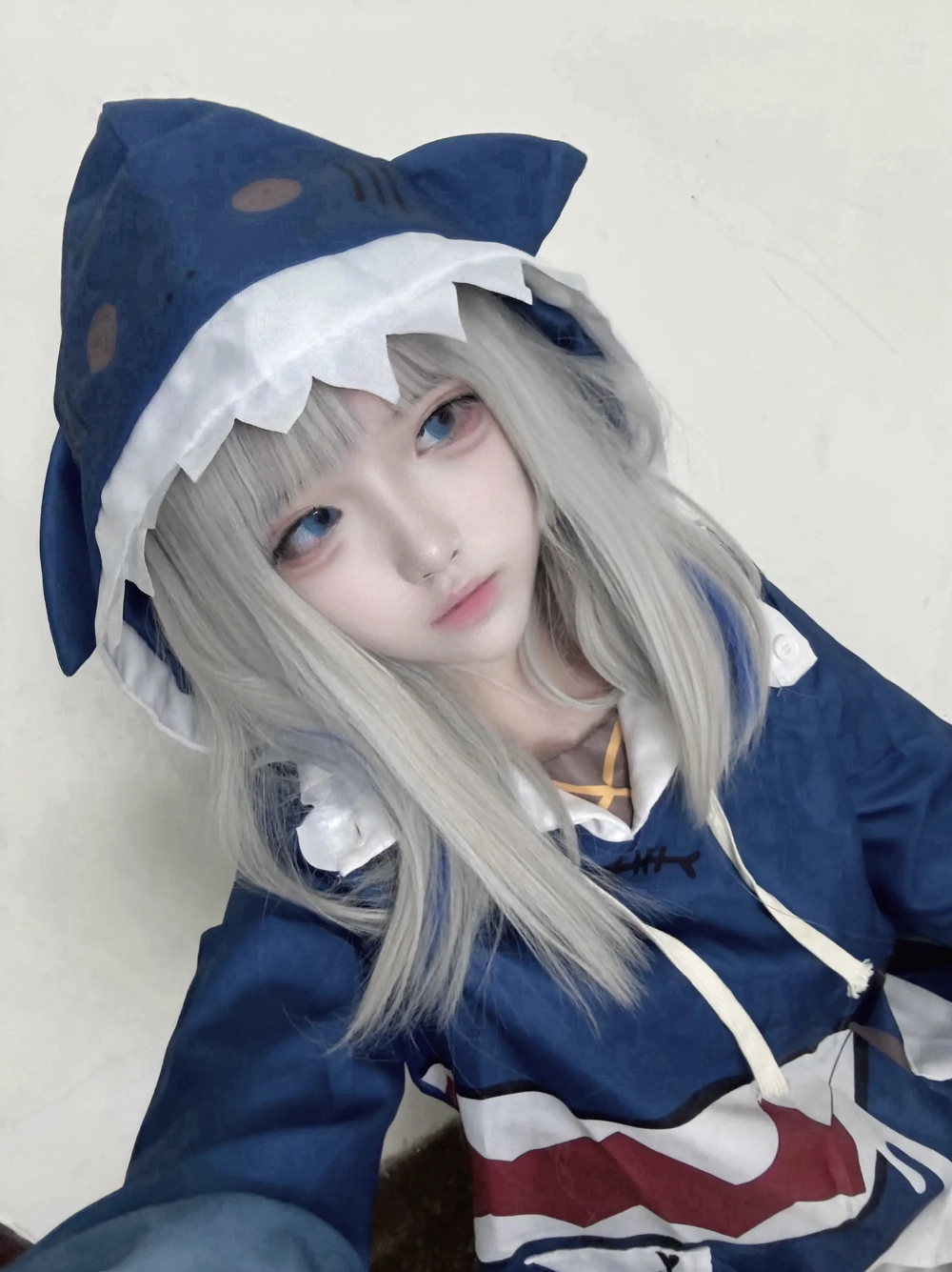 Hình cosplay anime Gura cực dễ thương