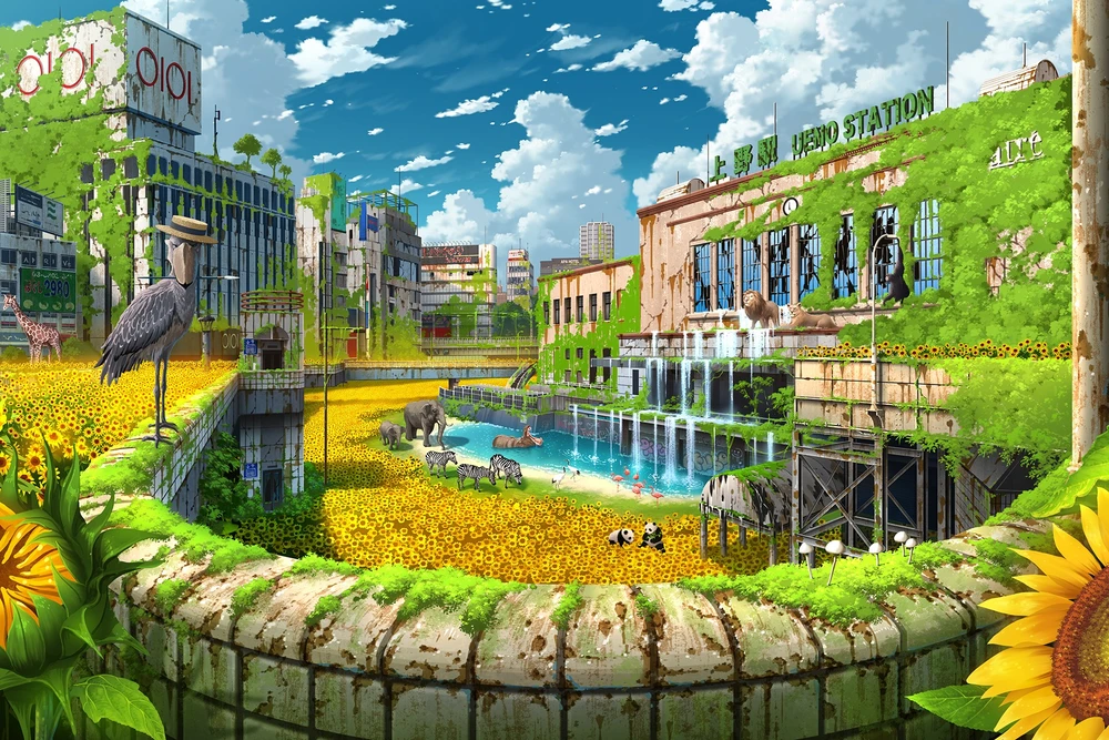 hoa hướng dương anime 1