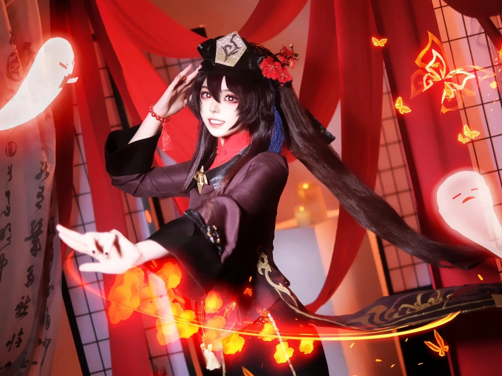 hutao cosplay chuẩn game