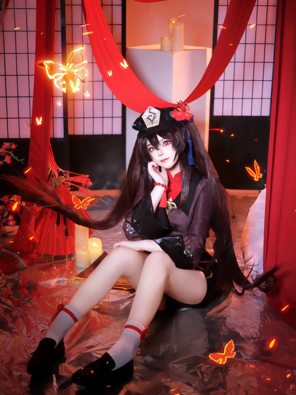 cosplay hutao cực ngầu