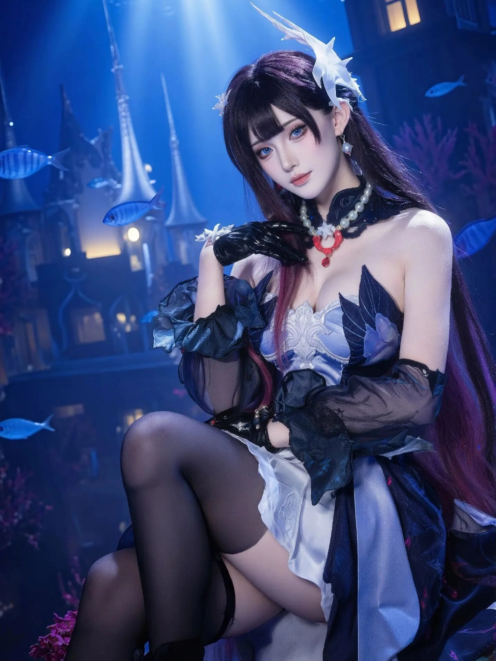 ảnh hysilens cosplay anime chất