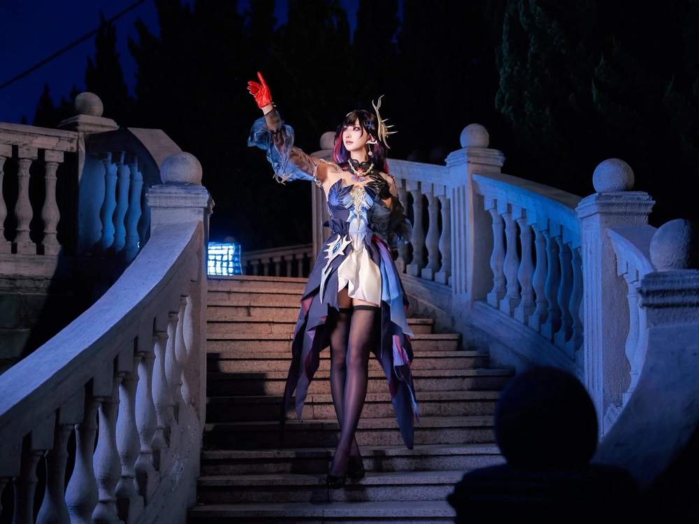 hình hysilens cosplay honkai star rail