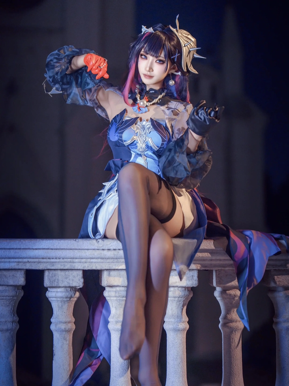 ảnh cosplay hysilens hsr anime