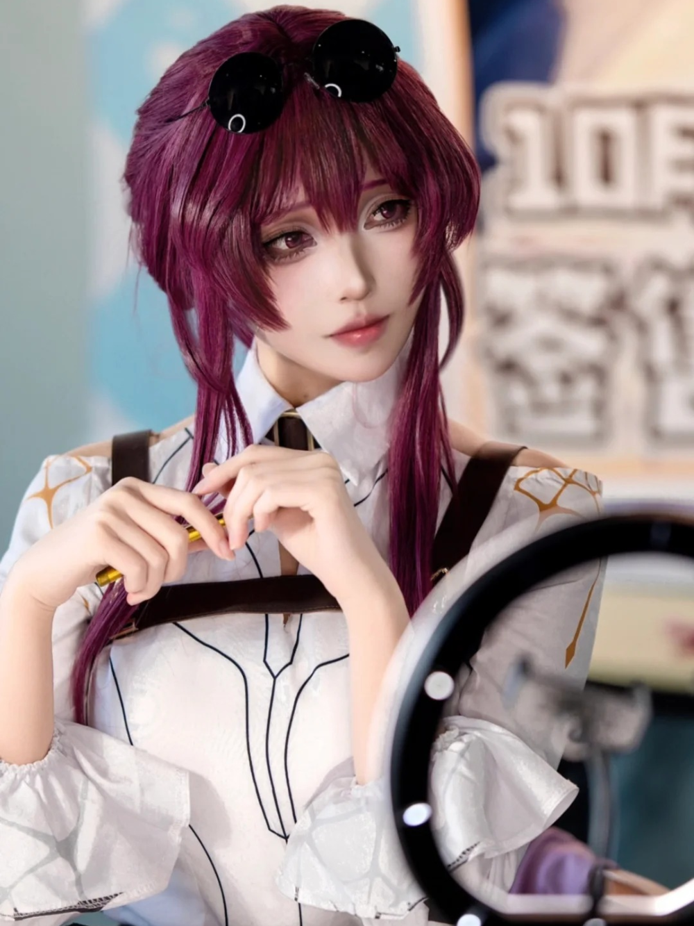ảnh chụp cosplay kafka hsr