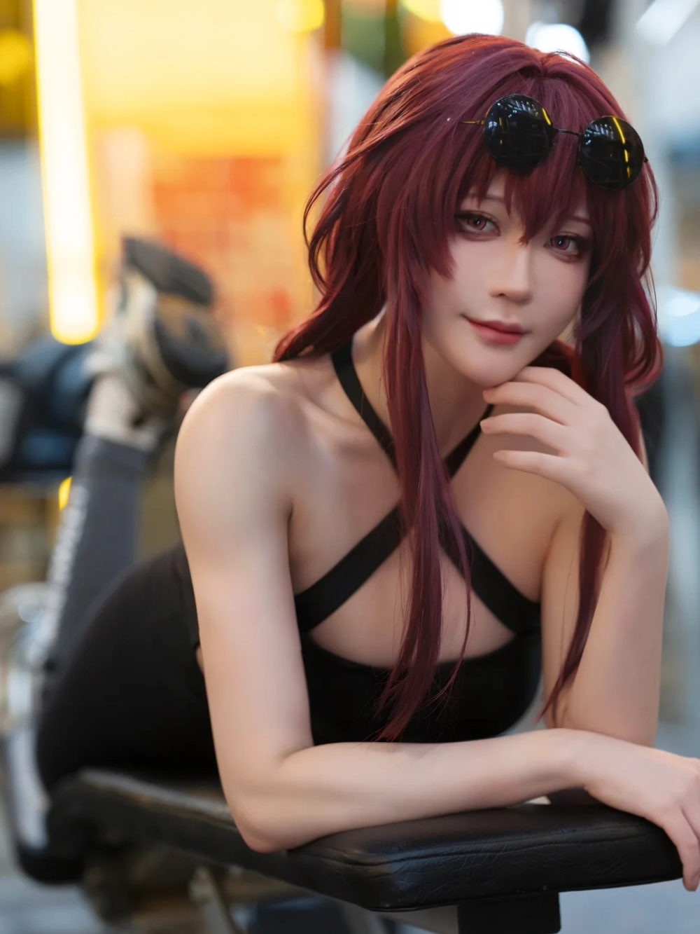 bộ ảnh kafka honkai cosplay