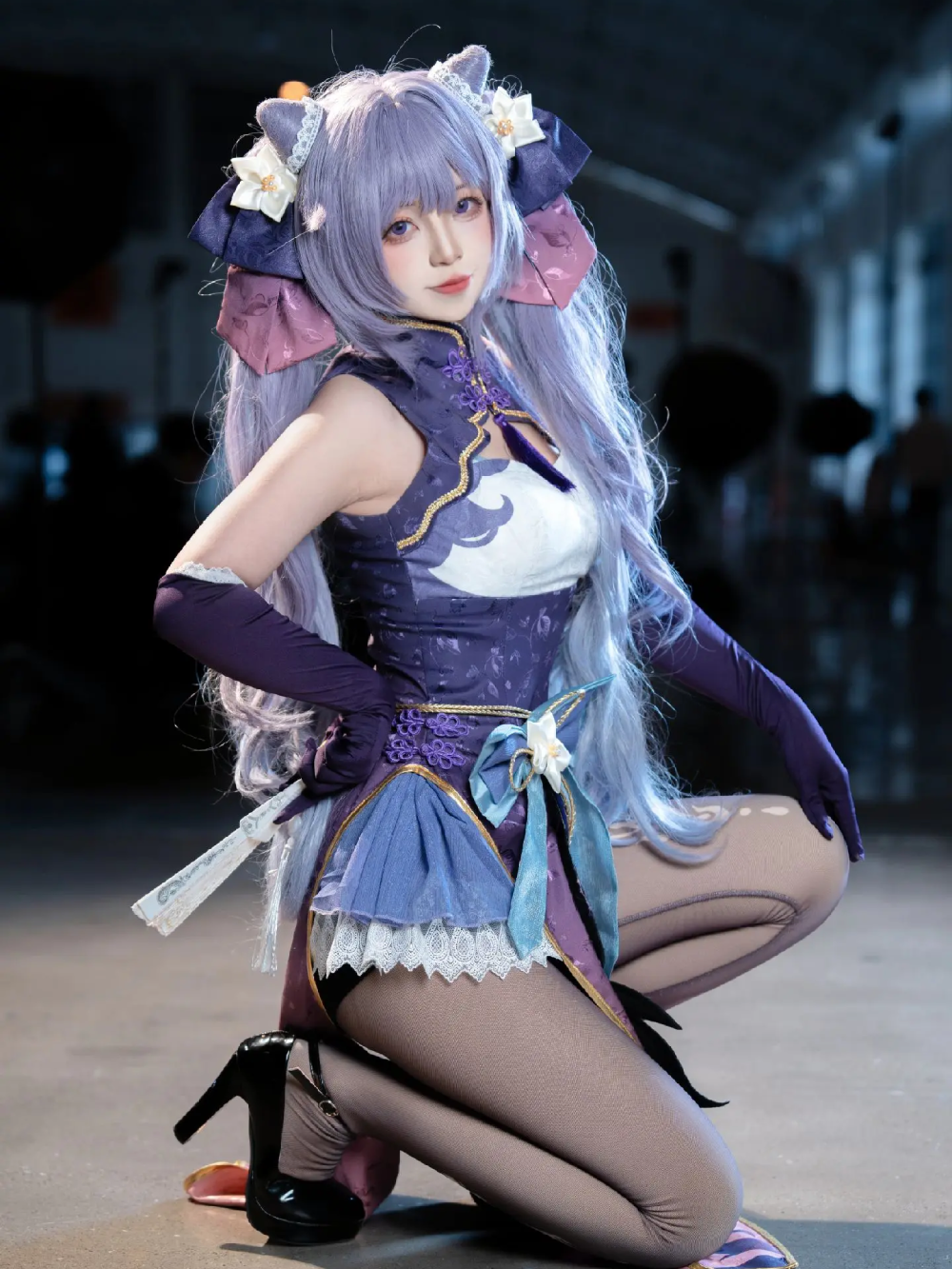 hình cosplay keqing