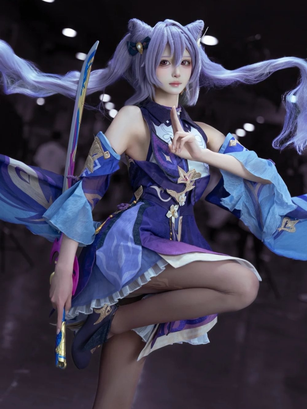 cosplay keqing ảnh ấn tượng