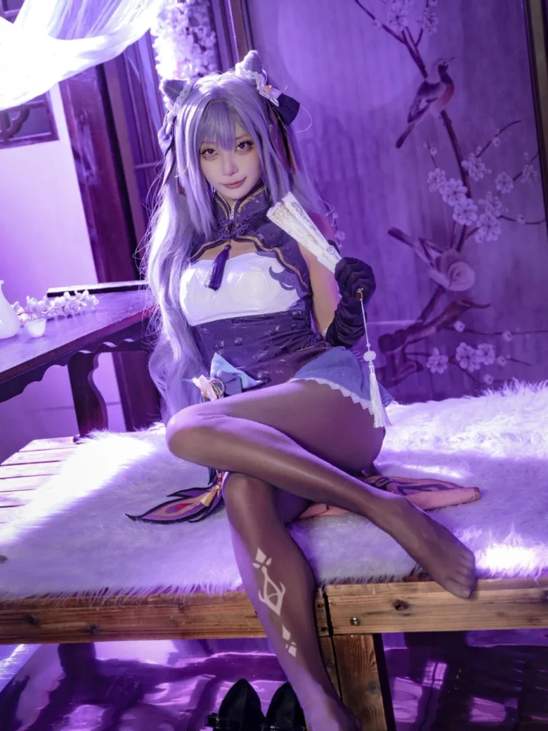 cosplay keqing hot