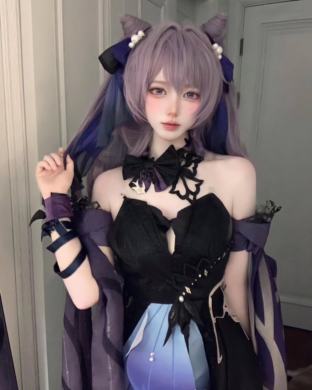 ảnh nghệ thuật keqing cosplay