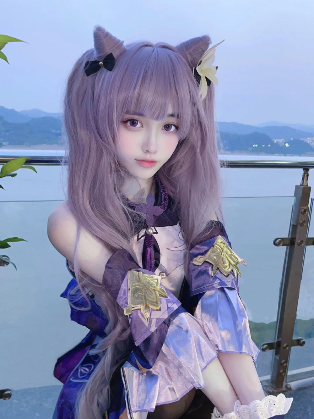 hình keqing cosplay