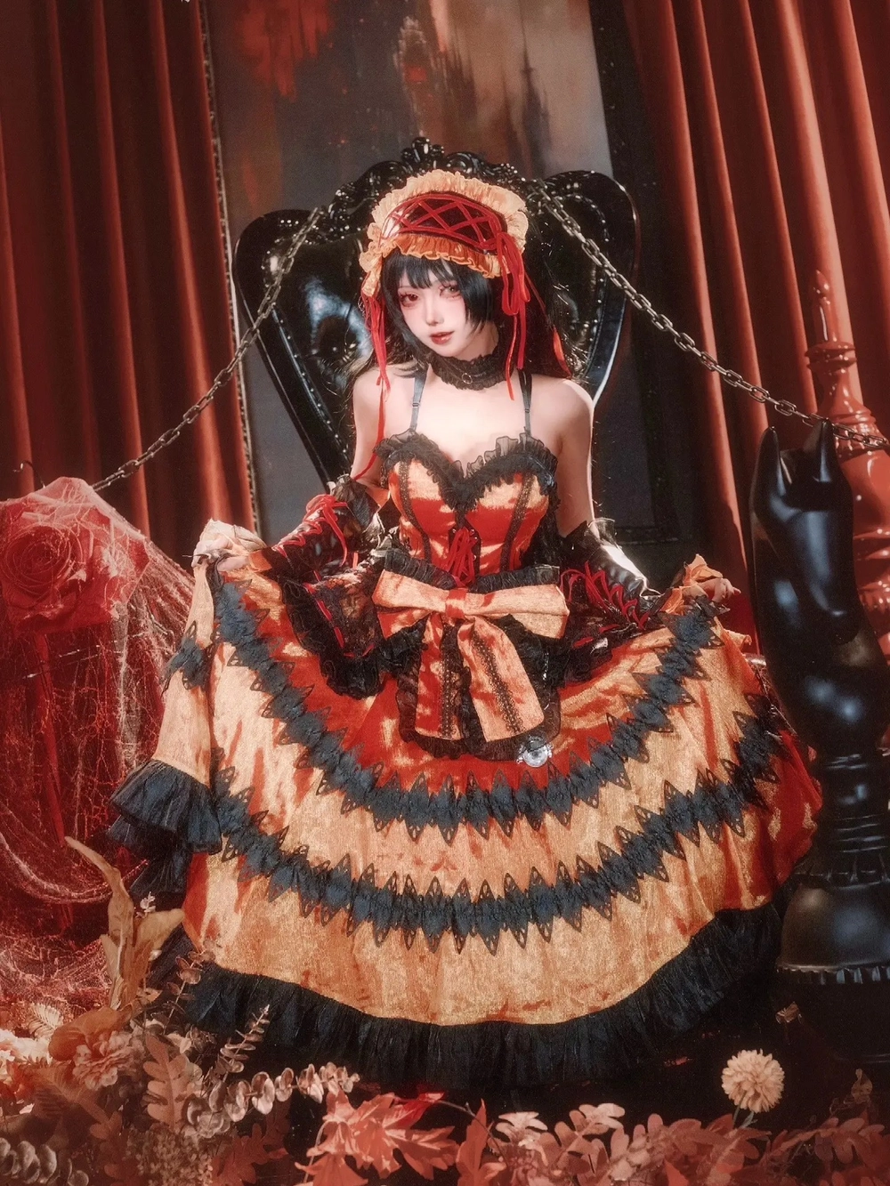 Hình cosplay Kurumi anime siêu đẹp