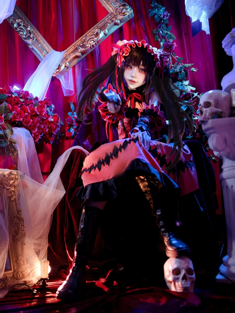 Ảnh Kurumi Tokisaki cosplay sexy