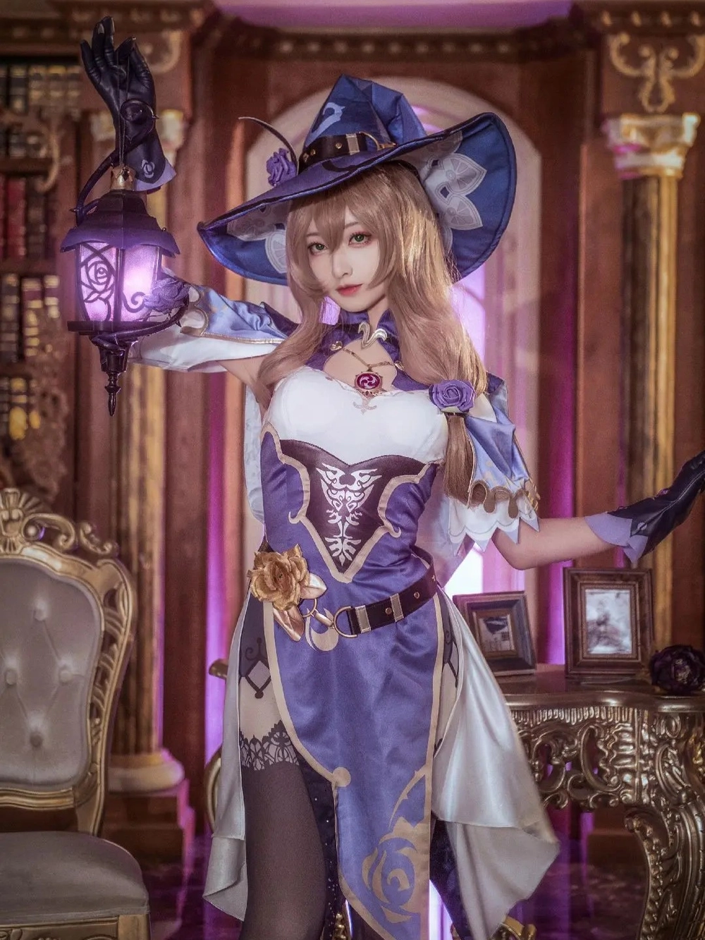 Lisa Genshin cosplay đẹp