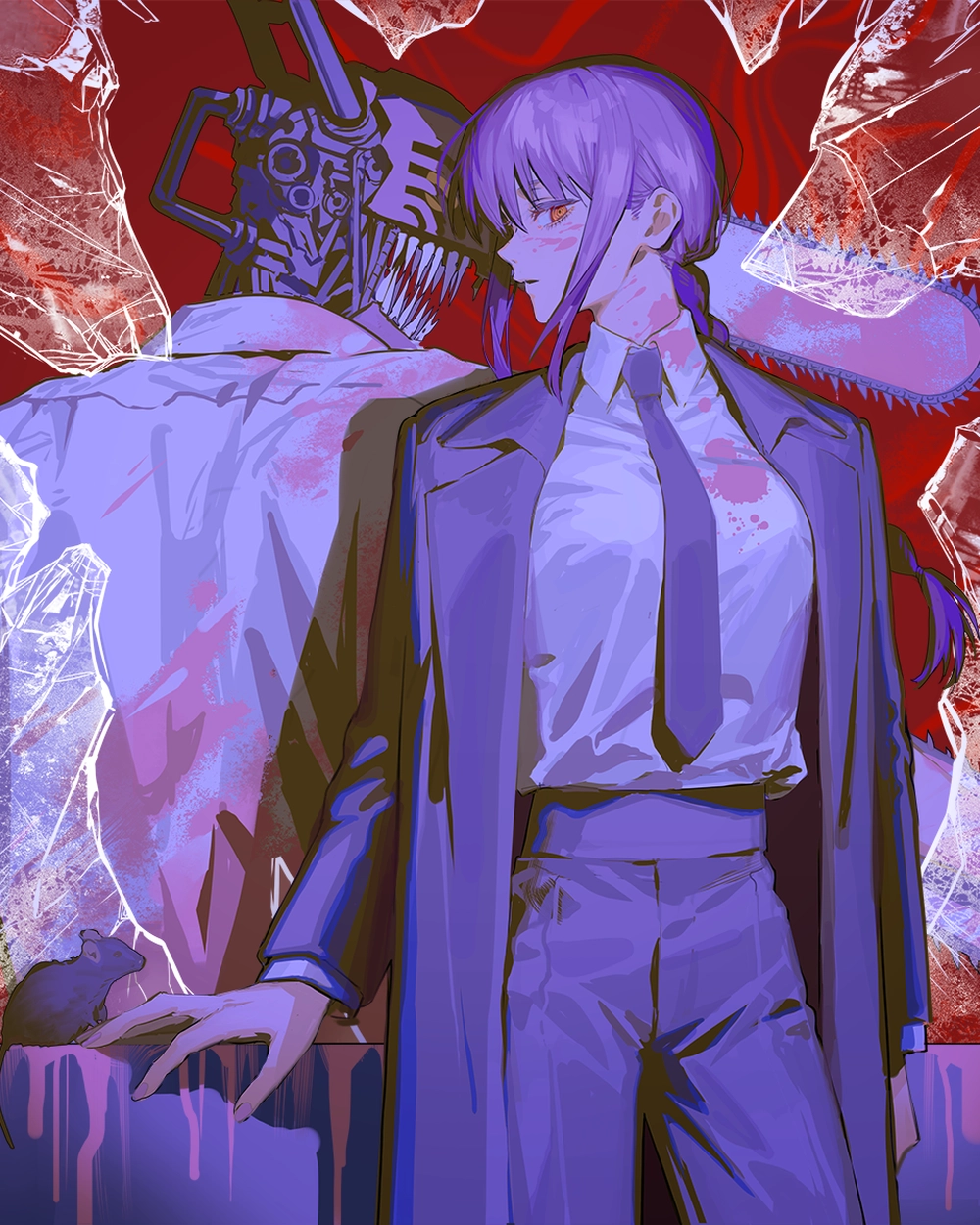 makima 4k ảnh nền siêu nét