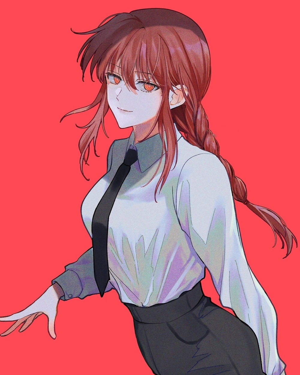 makima chibi icon anime dễ thương