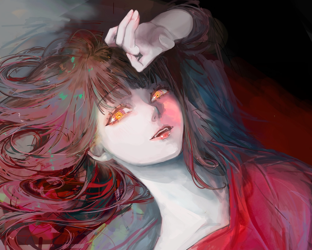 makima 4k background anime