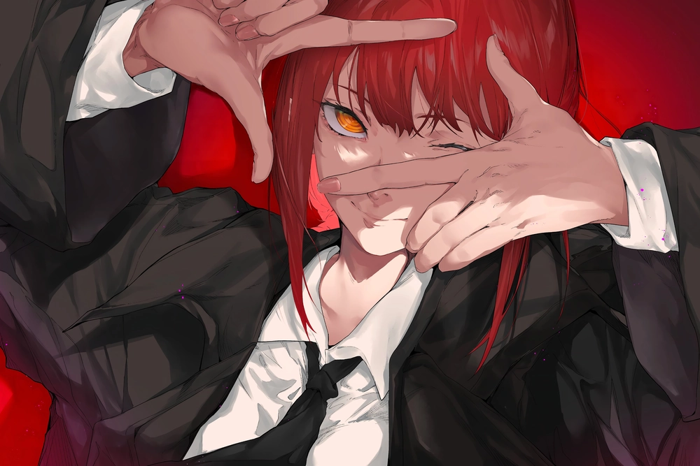 makima chibi hình ảnh đáng yêu