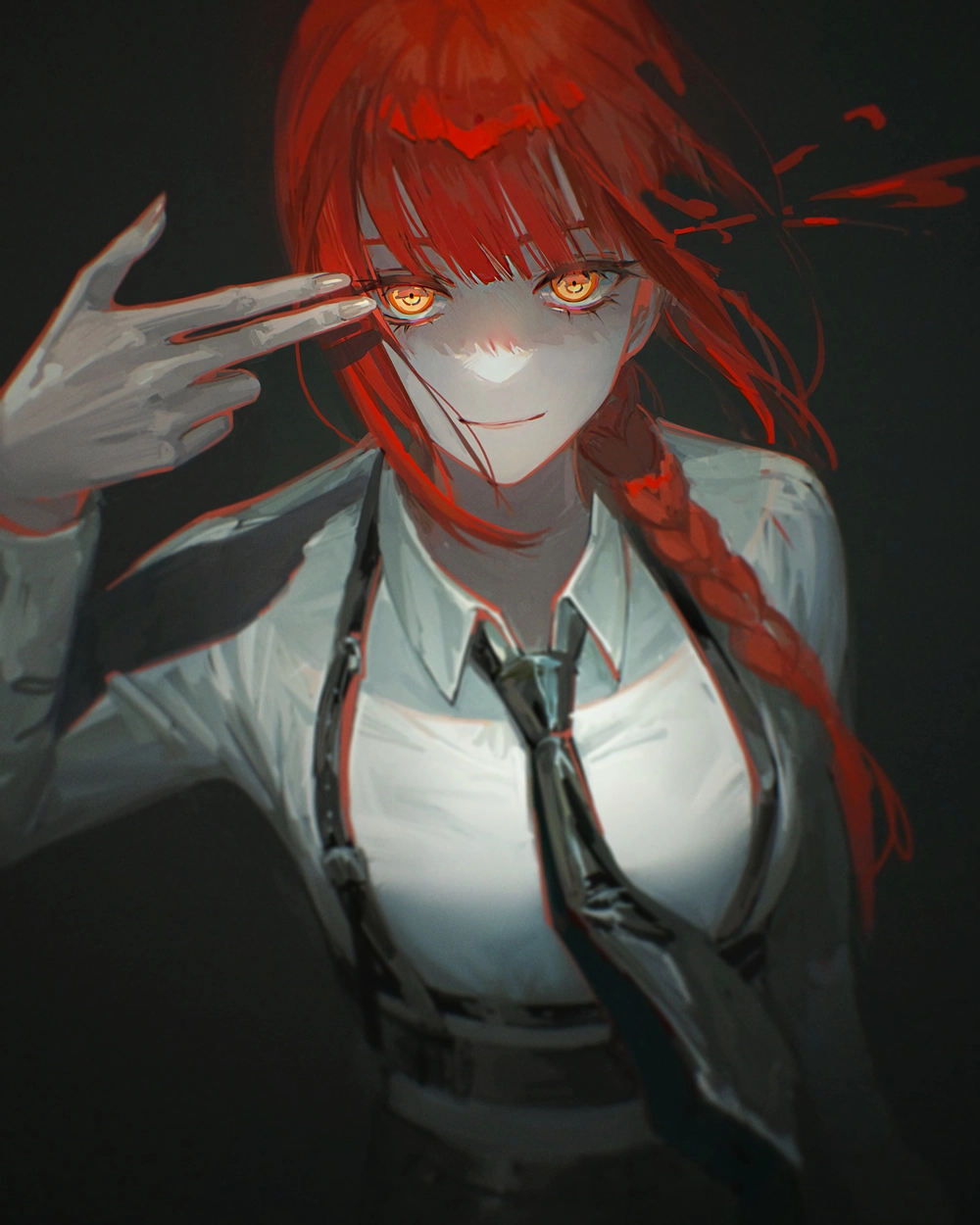 hình makima chainsaw man nữ chính