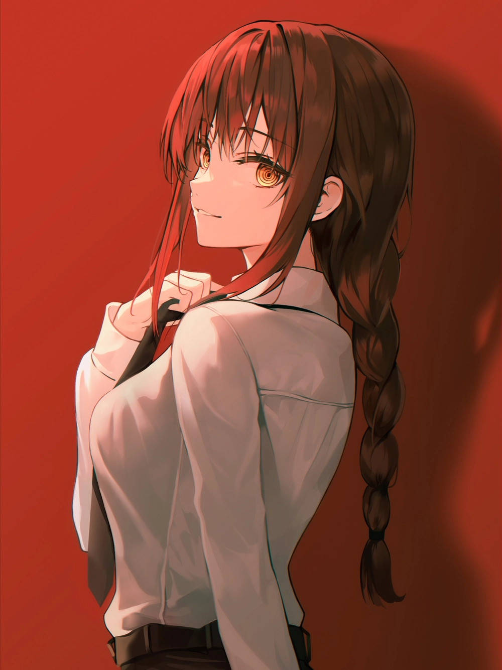 makima cute wallpaper girl