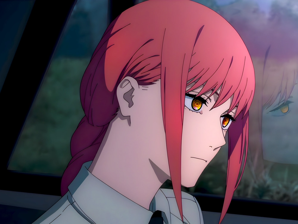 hình ảnh chainsaw man makima girl 4k