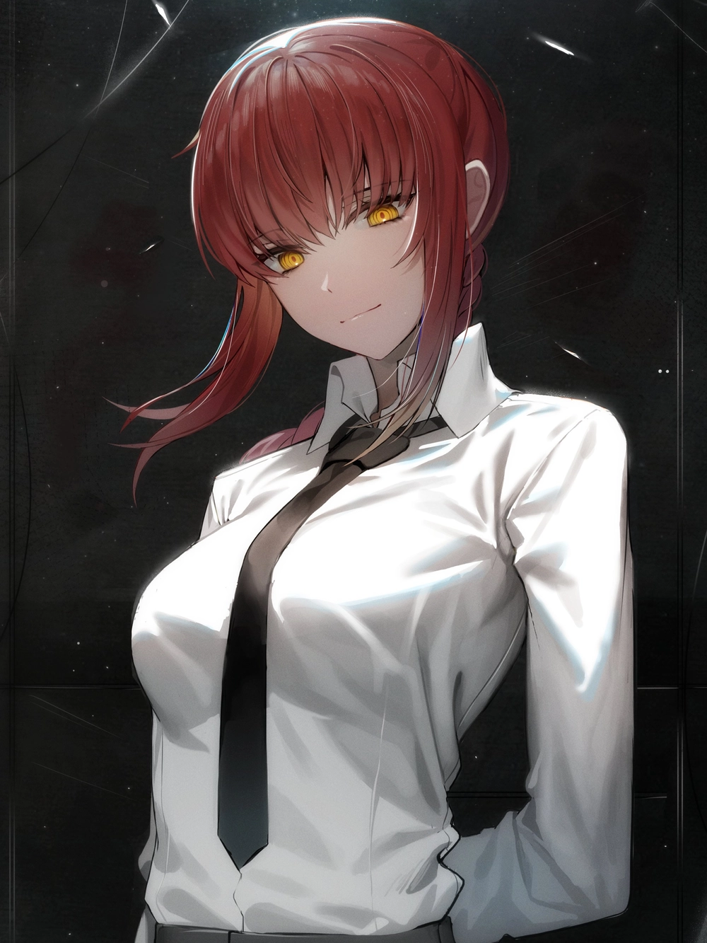 makima chibi hình dễ thương xinh xắn