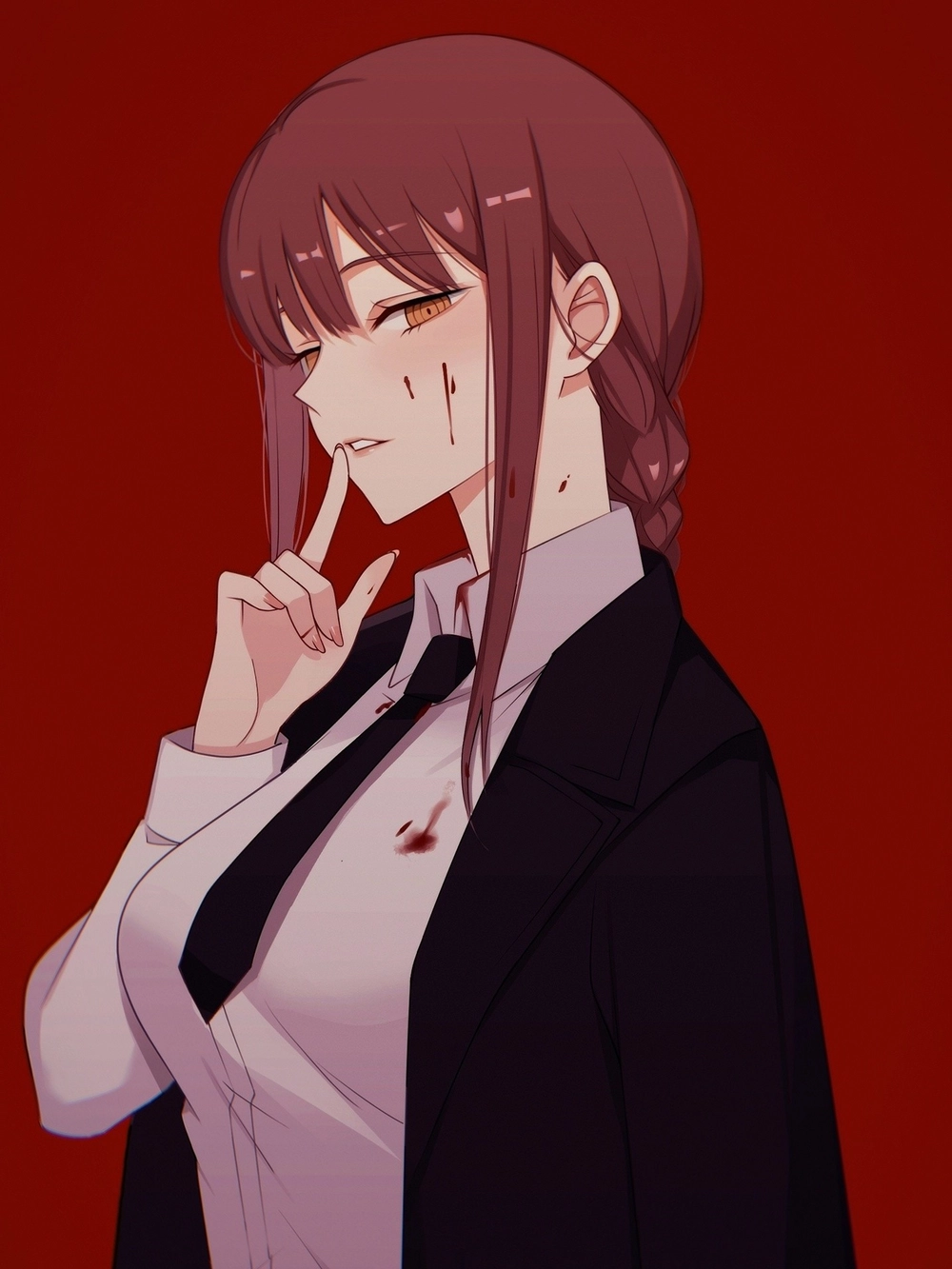 makima chainsaw man hình nền đẹp 4k